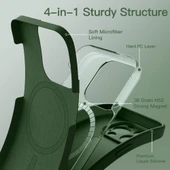 iPhone 15 Pro Max Kılıf Kamera Korumalı Lansman Silikon Kapak - 11