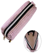 Yuga Makyaj Çantası Fileli Pembe - 3