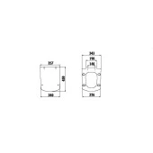 Creavit Nova Rim-Off Kanalsız Duvara Sıfır Klozet Rezervuar İç Takım ve Yavaş Kapanan Kapak thumbnail 5