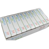 3A 24/6 Zımba Teli Gümüş 1000 li 10 Kutu(10.000 Adet) Kod:1197 thumbnail 2