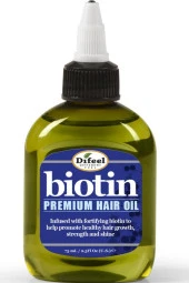 Difeel Biotin İnce ve Yavaş Uzayan Saçlara Özel Saç Bakım Yağı 75ML - 1