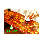 Ağartılmış Şeffaf Gomalak Cilası 1000 ml Doğal Ahşap Cila Shellac Bleached + Sürme Topu - 6