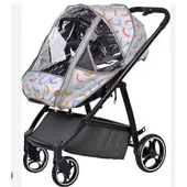 Safemom Oxfort Bebek Arabası Yağmuluğu-Desenli - 1