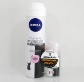 Nivea Deodorant Invisible Black White Clear Bayan 50 ml+ 25 ml Roll - 1