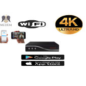 4K Medem Uydu Cihazı Wifi Gizli Bakıcı Kamera Uzaktan İzleme Takip Güvenlik Kamerası - 1