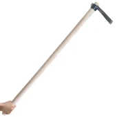 Aletçantam Yalvaç Dövme Çelik Büyük Çapa Bahçe Kazması - 100cm Uzun Kalın Saplı - 2