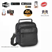 4K Medem Çanta Wifi Gizli Bakıcı Kamera Uzaktan İzleme Takip Güvenlik Kamerası - 1