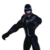 Ethem Oyuncak Siyah Venom Tekli Figür 2158-1 - 1