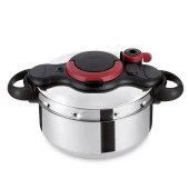TEFAL DÜDÜKLÜ TENCERE CLIPSO MINUT EASY SİYAH 6LT - 1