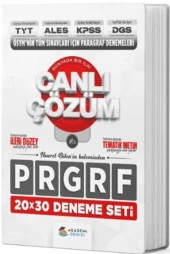 TYT AYT ALES KPSS DGS Paragraf 20 x 30 Deneme Seti Akademi Denizi - 1