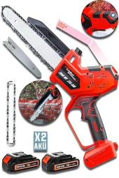 Lieber German RED Otomatik Yağlamalı 21V Dijital Ekran 20Cm Dal Budama Kesme Makinesi - 1