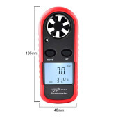 WINTACT WT816 Dijital Anemometre Hava Akım Ölçer thumbnail 4
