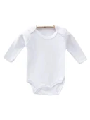 Uzun Kollu Kız Bebek Çıtçıtlı Body - Büyük Boy (Bbyrn) - 2