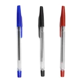 Ark Tükenmez Kalem 1.0 mm 1 Adet Mavi Siyah Kırmızı Seçenekli Kod:222 thumbnail 1