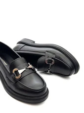 Potinonline 1365 Kadın Tokalı Loafer Ayakkabı - 7