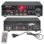 Nwork AV-110 110W Bluetooth USB SD Mp3 Çalar - 12V/220V Anfi - 1