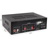 Nwork AV-110 110W Bluetooth USB SD Mp3 Çalar - 12V/220V Anfi - 2