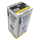 Ark Tükenmez Kalem 1.0 mm 50'li Kutu Siyah Kod:222 thumbnail 2