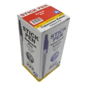 Ark Tükenmez Kalem 1.0 mm 50'li Kutu Kırmızı Kod:222 thumbnail 2