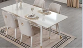 LİSA AÇILIR YEMEK MASASI + 6 ADET SANDALYE - 2
