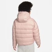 Nike Womens Storm Fit Pink Puffer Down Warm Winter Jacket Coat Somon Pembe Şişme Mont DQ5903-601 - 3