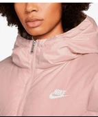 Nike Womens Storm Fit Pink Puffer Down Warm Winter Jacket Coat Somon Pembe Şişme Mont DQ5903-601 - 4
