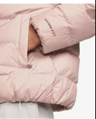 Nike Womens Storm Fit Pink Puffer Down Warm Winter Jacket Coat Somon Pembe Şişme Mont DQ5903-601 - 5