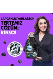 Rinso Sıvı Deterjan Aloe Vera Renkliler İçin 3 Lt + Rinso Kömür Siyahlar İçin 3 Lt - 6