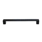 4 Adet Bihter Desenli Kulp 160 mm Siyah Mutfak Kulpu Çekmece Dolap Kapak Kulbu Metal  Mobilya Dolabı - 5