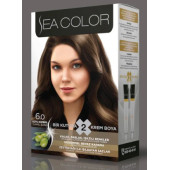 Sea Color 2li Krem Saç Boyası 6/0 Koyu Kumral 1 Adet - 1
