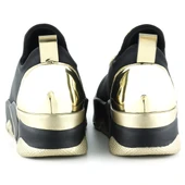 Erkan Saçmacı Almendra Altın Streç Taşlı Sneaker - 3