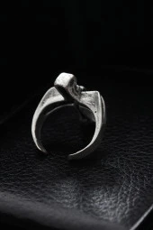 Ayarlanabilir Kurukafa Model Erkek Yüzük - TJ-EY507 thumbnail 2