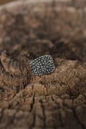 Ayarlanabilir Zımba Tasarımlı Erkek Yüzük - TJ-EY394 thumbnail 1