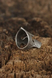 Ayarlamalı Miğfer Tasarımlı Erkek Yüzük - TJ-EY305 thumbnail 2