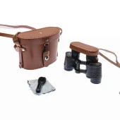 Baigish 6X24 Orjinal Deri Çantalı Su Geçirmez - Artıkıl Özellikli- Rus Malı - 1000M/86M thumbnail 1