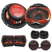 NAVİGOLD NG-6538 Oto Midrange Compenent 16cm 120 Watt Kapaklı 2 Adet - 1