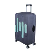 Bagacar Çizgi Büyük Boy Valiz için Valiz Kılıfı thumbnail 2