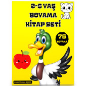 2-5 Yaş Boyama Kitap Seti (2 Kitap) - 1
