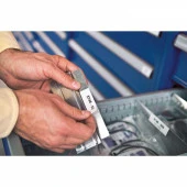 Dymo XTL Çok Amaçlı Vinil Etiket 54 mm x 7 Metre Beyaz - Siyah thumbnail 2