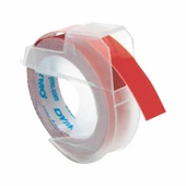 DYMO Kırmızı 3D Plastik Kabartma Yedek Şerit 9 mm x 3 Metre Kırmızı Kabartma Yedek Şerit thumbnail 2