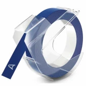 DYMO Mavi 3D Plastik Kabartma Yedek Şerit 9 mm x 3 Metre Mavi Kabartma Yedek Şerit thumbnail 1