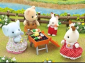 Sylvanian Families Barbekü Piknik Fil Kız ESF5640 thumbnail 2