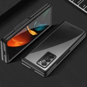 Samsung Galaxy Z Fold 2 Kılıf Şeffaf Kıpta Kapak - 9