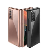 Samsung Galaxy Z Fold 2 Kılıf Şeffaf Kıpta Kapak - 1