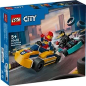 LEGO City 60400 Go-Karts and Race Drivers thumbnail 1