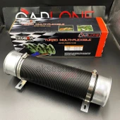 Hava Filtre Uzatma Borusu Akordiyon Esnek Uzayan 75mm Çap - Gri Başlıklı - 1