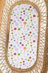100x150 cm Ranforce Kumaş Lastiksiz %100 Pamuklu İpeksi Bebek Çarşafı - 3