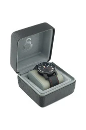 Galatasaray Orijinal Deri Kordonlu Kol Saati Hediyelik Ahşap Kutulu - 6