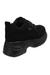 M.P 305 Siyah Orijinal Ürün Kalın Taban Kadın Yürüyüş Ayakkabısı thumbnail 5