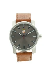 Galatasaray Orijinal Taba Renk Deri Kordonlu Kol Saati Hediyelik Ahşap Kutulu - 2